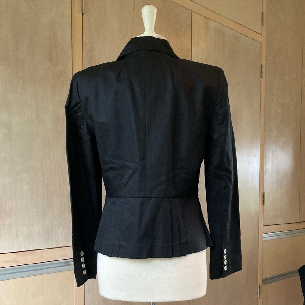 Black Sharagano 2pc Set - Jacket & Pants - image 4